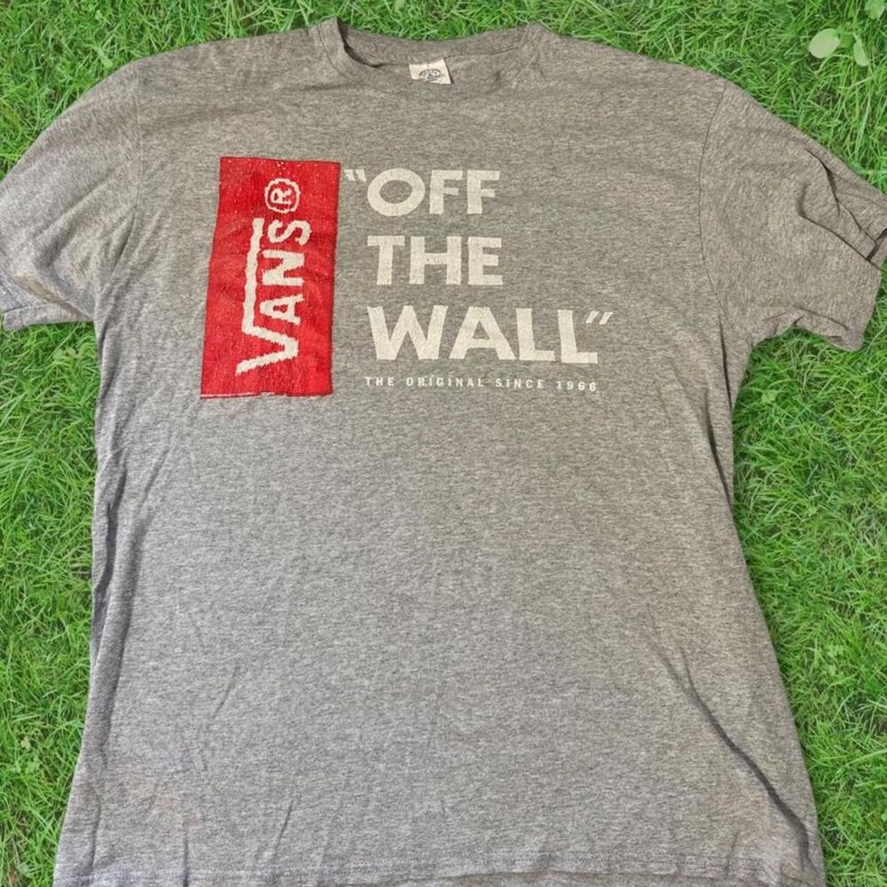 Vans Men's Grey T-shirt